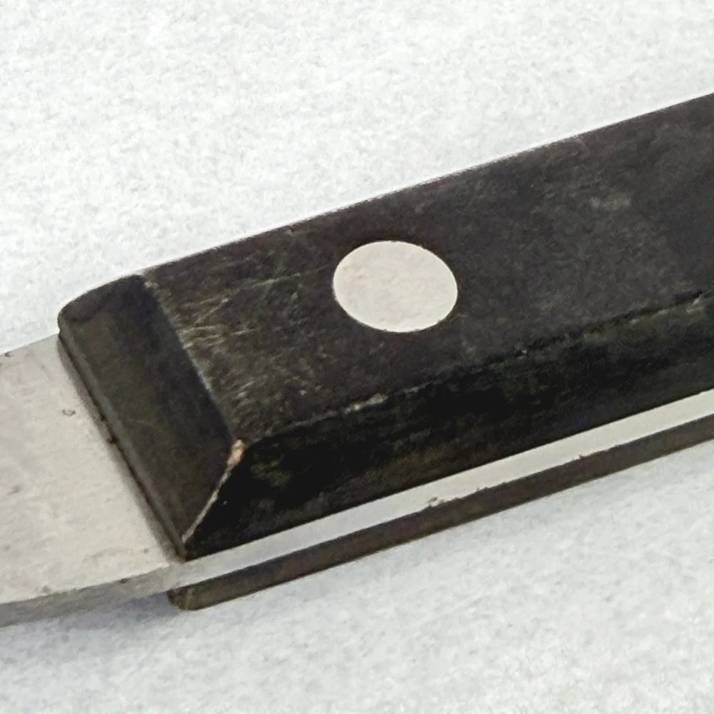 LC Germain Meat Carving Fork Stainless Steel Wood Handle Triple Rivet‎ Japan